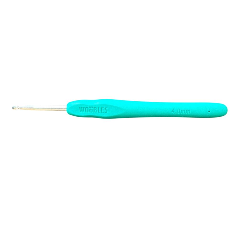 *Never Used* Woobles Tessa the Pterodactyl Aquamarine Collectible Crochet Hook - Picture 2 of 2